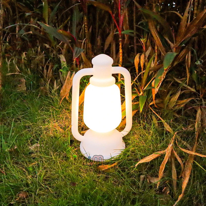 YM Storm Lantern ضوء التخييم المحمولة متعددة الوظائف السفر PE البلاستيك الإضاءة في الهواء الطلق IP67 #6