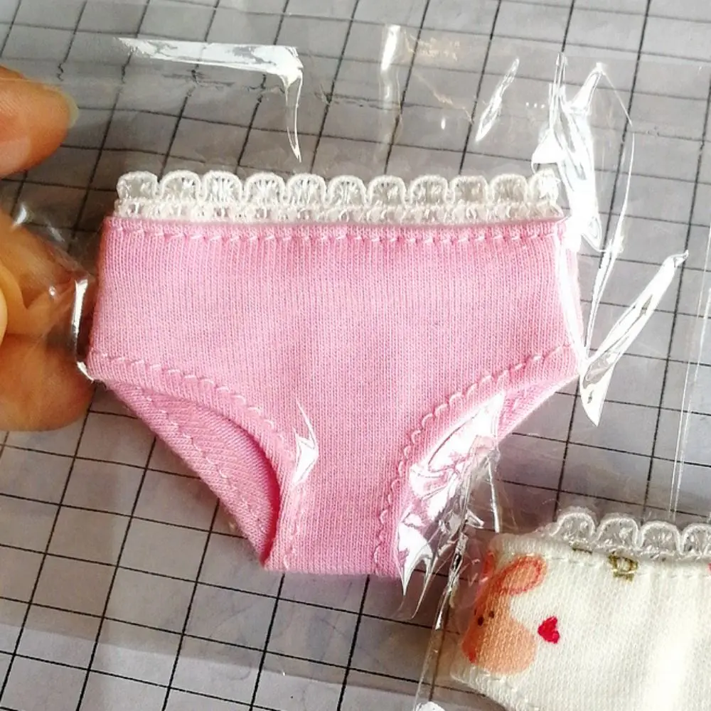 High Quality Cute 60cm 's Underwear DIY 3 Colors Lace Cotton Underwear Children Elasticity Clothes Accessories 1/3 BJD /60cm