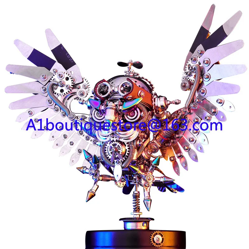 Комплект конструкции воздушного питания в стиле стимпанк 3D pour enfants и взрослых, головоломка Bricolage, сборка в руках), aigle