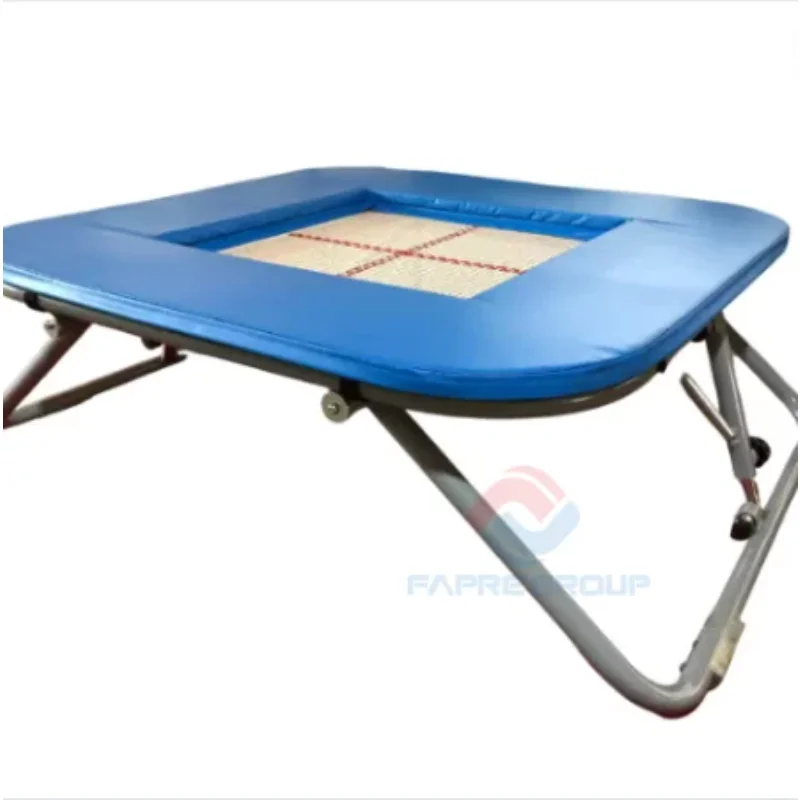 gymnastic 126*126 cm mini square trampoline training for junior adult professional