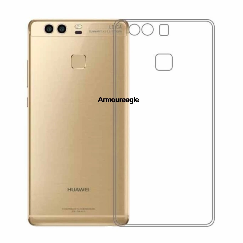 

Прозрачная защитная пленка для Huawei P9, чехол для задней панели телефона, мягкий силиконовый чехол из ТПУ, чехол-щит