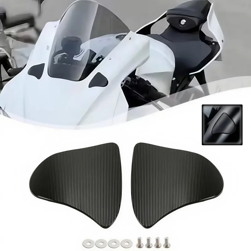

Motorcycle Rearview Mirror Block Off Base Plates Cover for YAMAHA R1 R1M 2020- 2024 Rear View Chassis Decorative Cap Mouldings