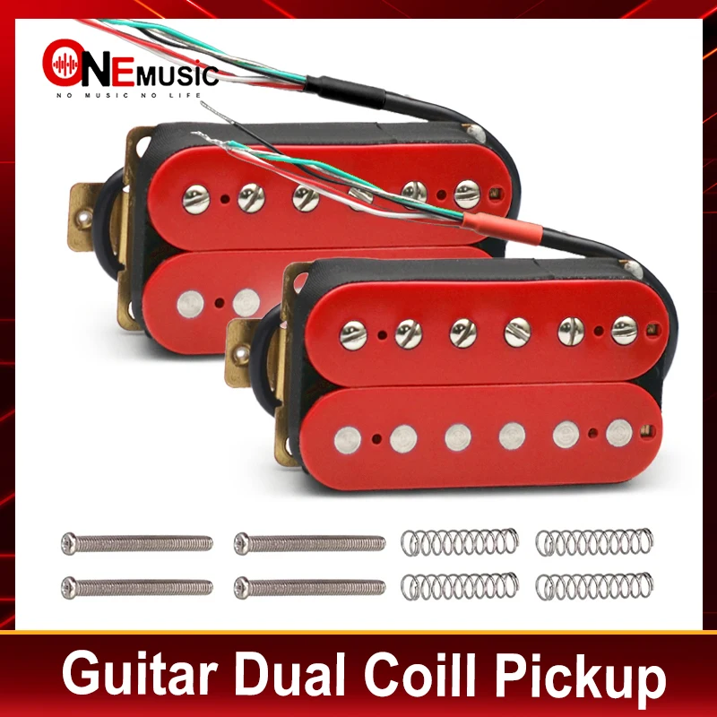 Electric Guitar Double Coil Humbucker Electric Guitar Pickup Red