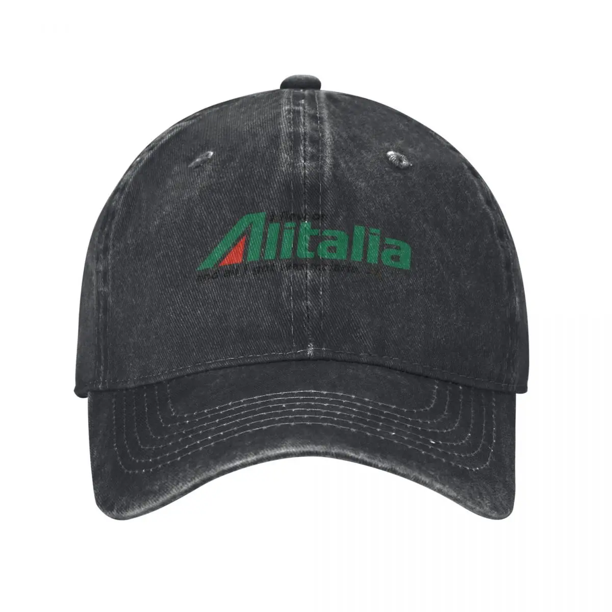 I Flew on Alitalia Baseball Cap Sports Cap Visor western Hat Boy Child Women's