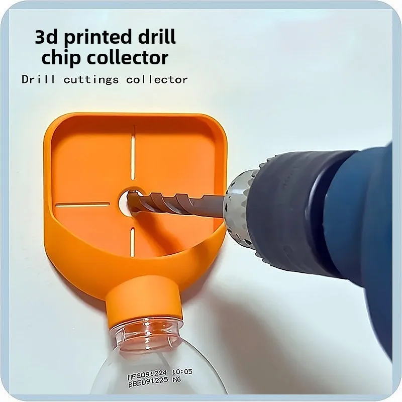 Multi-function Drill Dust Collector Water Bottle Edition Efficient Hole Drilling Debris Catcher