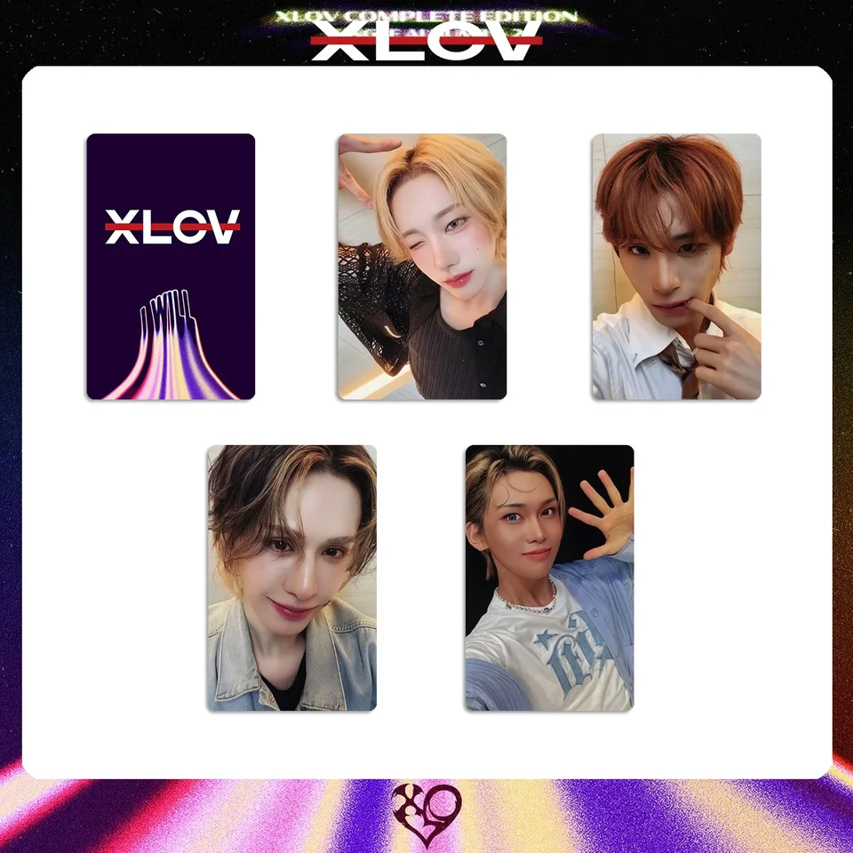 Kpop XLOV Special Card I WILL Album Silfie-Card EVOL Collection