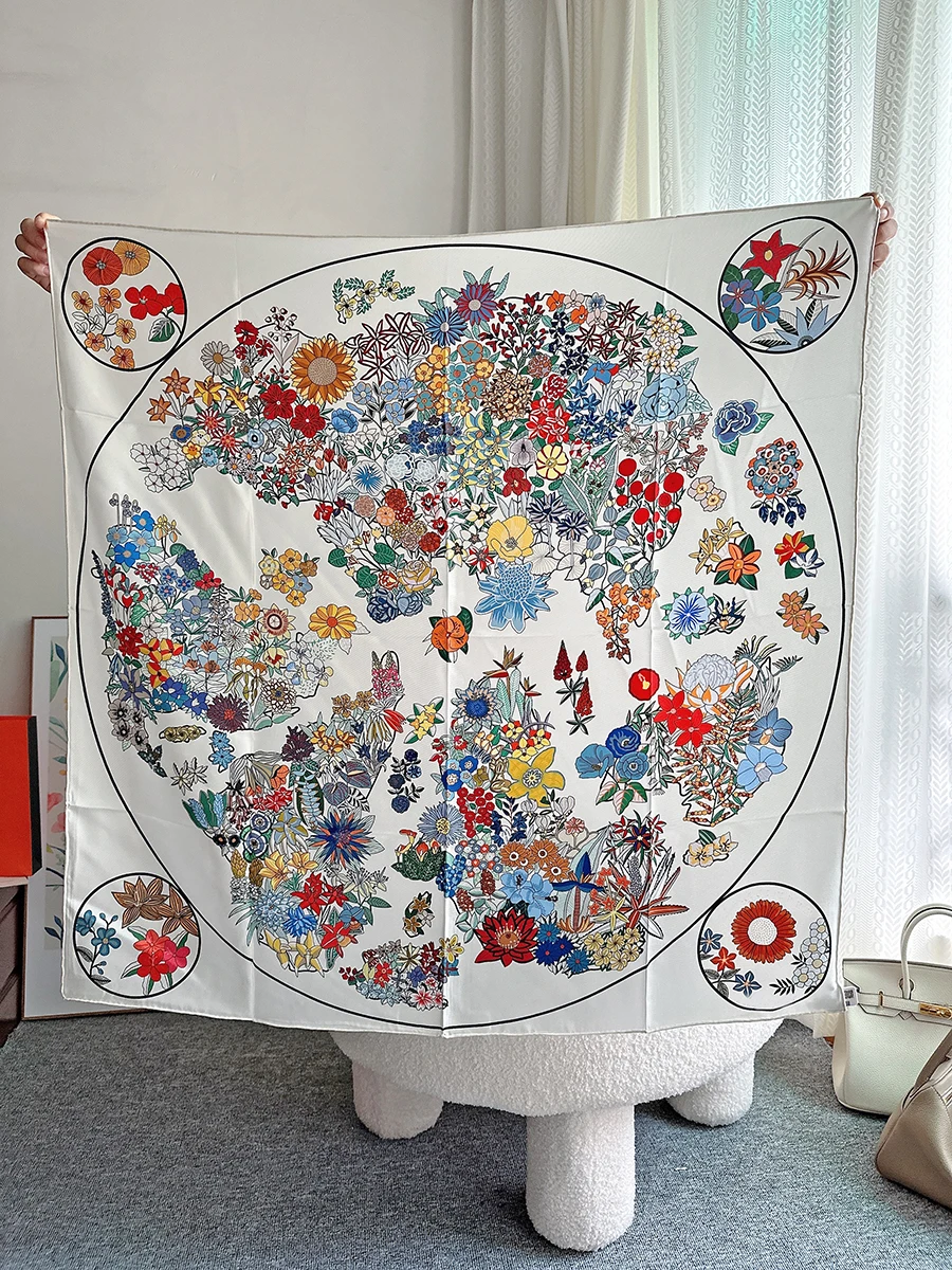 

Женский зимний шарф из искусственной кожи, 90x90