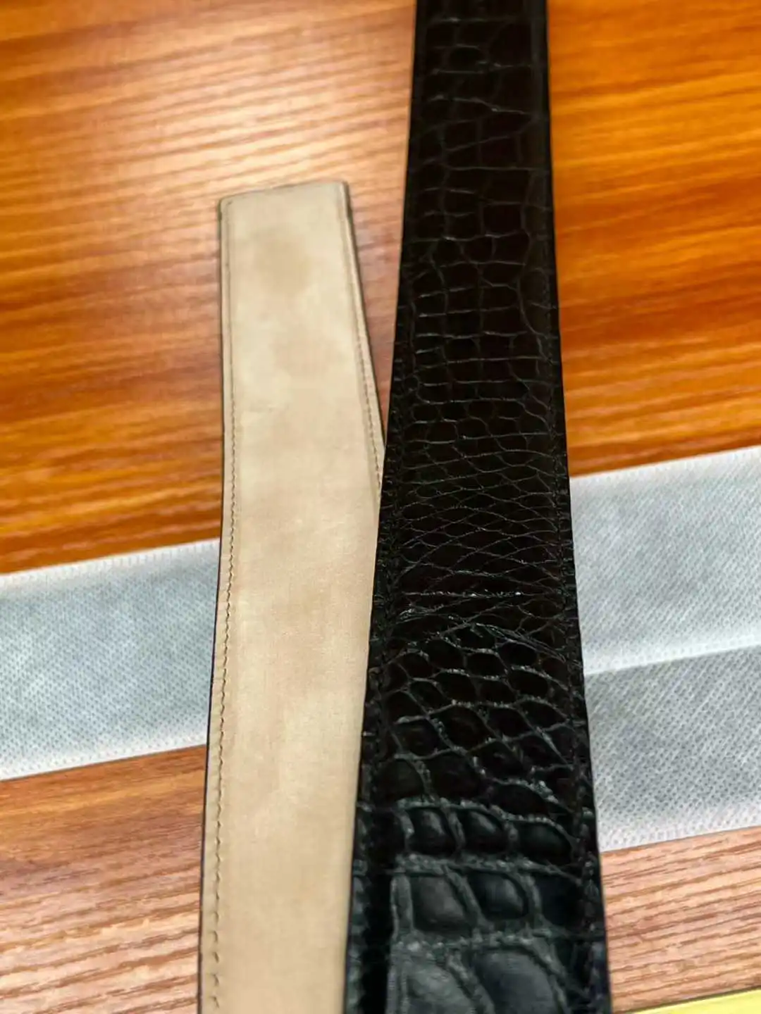 Unisex stainless steel pin buckle belt British high-end private customization 3.5cm1.35in