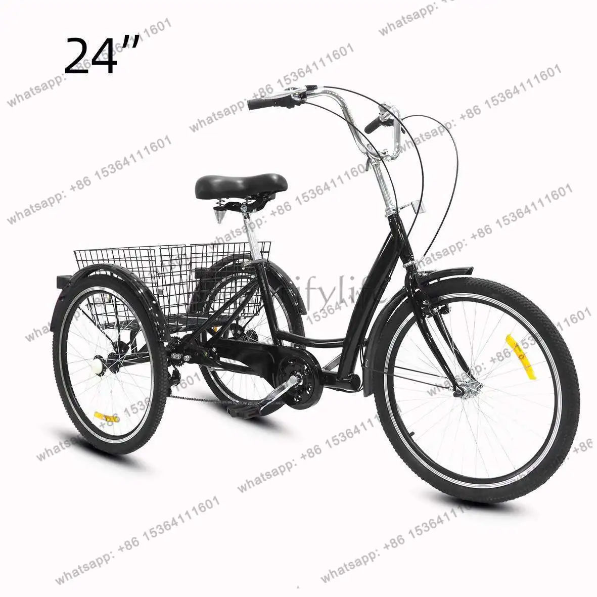 Bicycle tricycle elderly pedal human tricycle