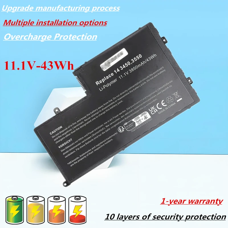 新しい 0PD19 バッテリー Inspiron 14-5448 15-5547 15-5548 5443 5447 5448 N5447 5442 5445 5542 緯度 14 3450 15 3550