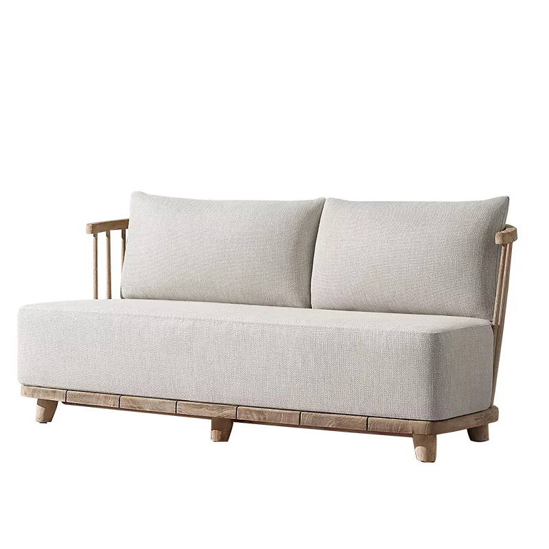 Outdoor, legno massello, divano cortile, giardino, villa, sole impermeabile, ope air, hotel, mobili combinati