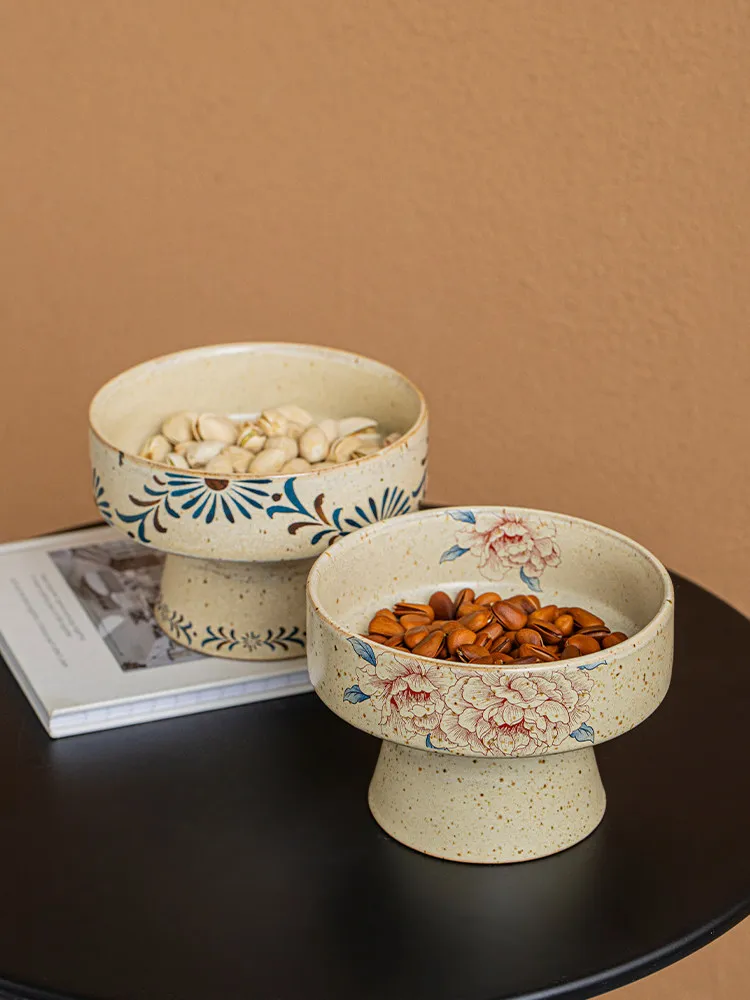 For 5-Inch ceramic fruit plate retro snack plate afternoon tea dessert plate