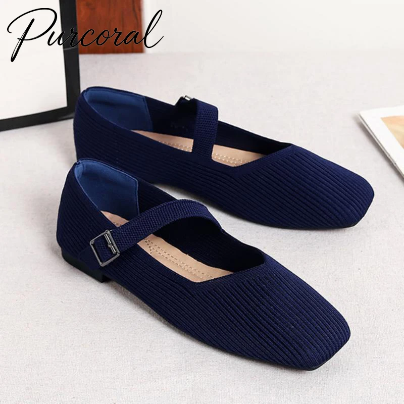 scarpe-basse-da-donna-purcoral-modello-mary-jane-con-punta-quadrata-realizzate-in-tessuto-a-maglia-con-una-sola-fascia-e-fibbia-metallica-traspiranti-tipo-ballerine-scarpe-da-donna