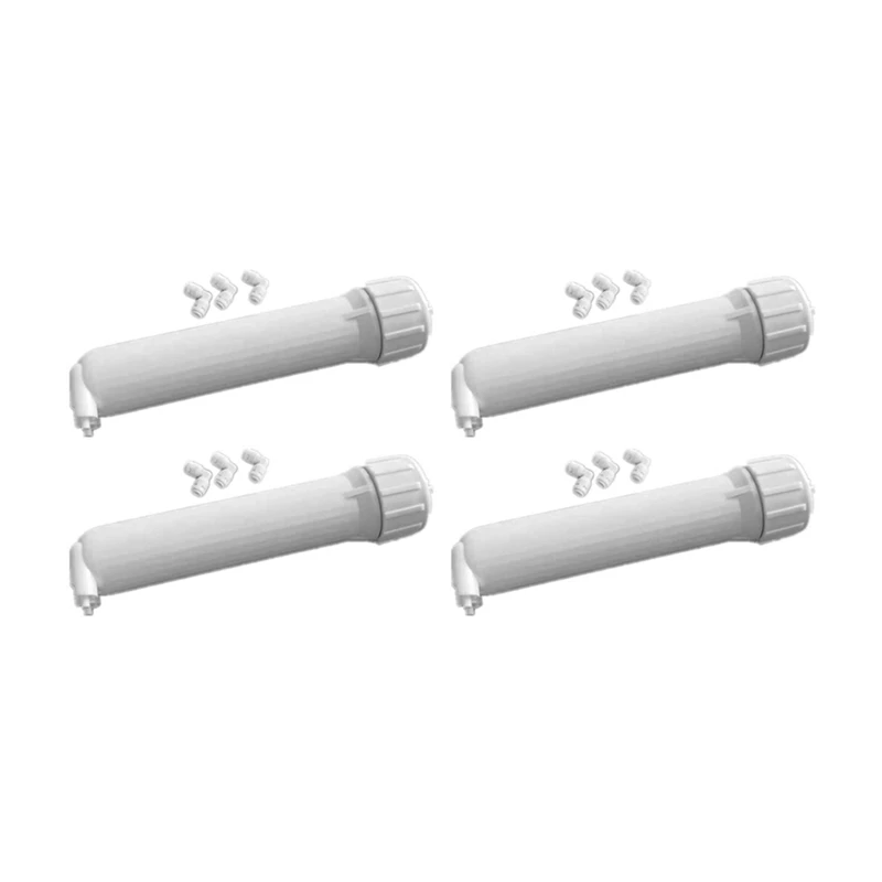 1Set 1812/2012 Reverse Osmosis RO Membrane Filter Housing 1/4 Quick Links Kitchen Water Purifier Parts