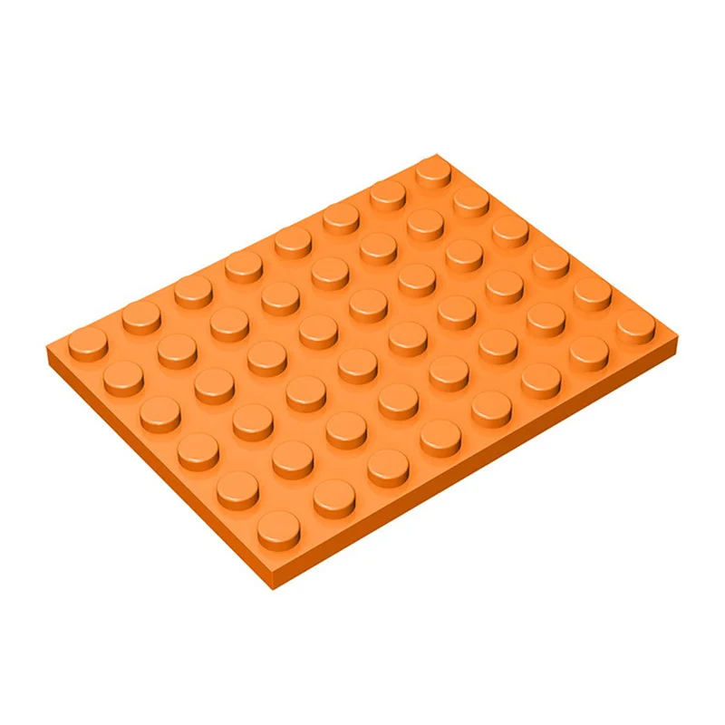10 Stück 3036 Platten 6x8 Bausteine Sammlerstücke Modulare GBC Spielzeuge für Technische MOC DIY Bauwerke Kompatibel – Detail 2