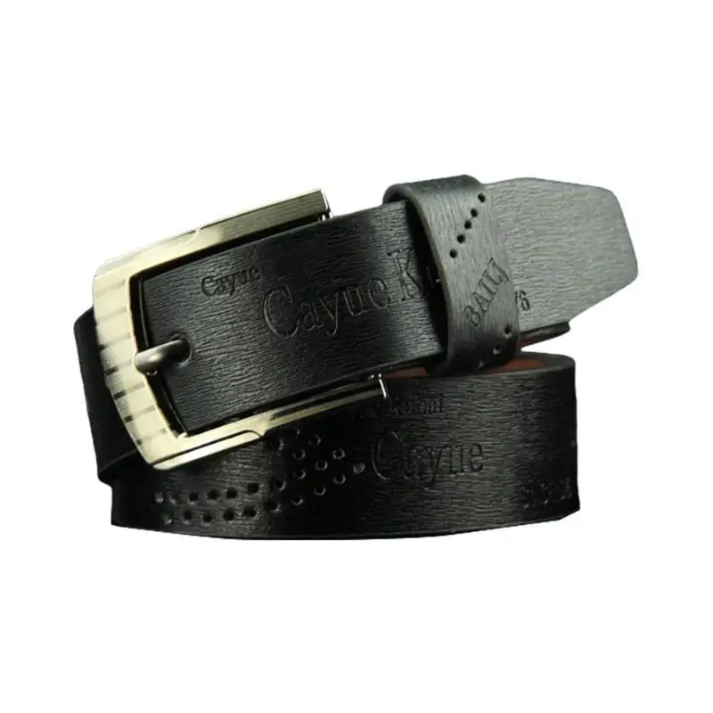 

652F Стильный мужской пояс из искусственной кожи для современных мужчин, удобный пояс на каждый день