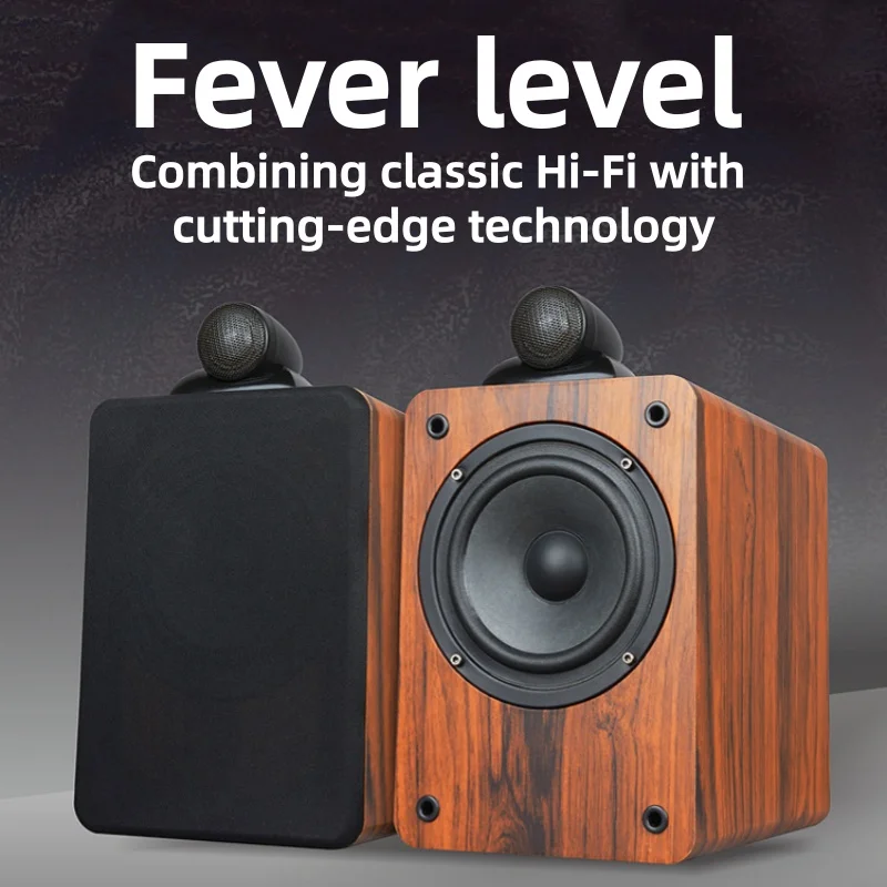 Wooden Vintage Home Audio Player Built-in CD Player Bluetooth AM FM Radio USB MP3 Playback Desktop Radio Speaker System