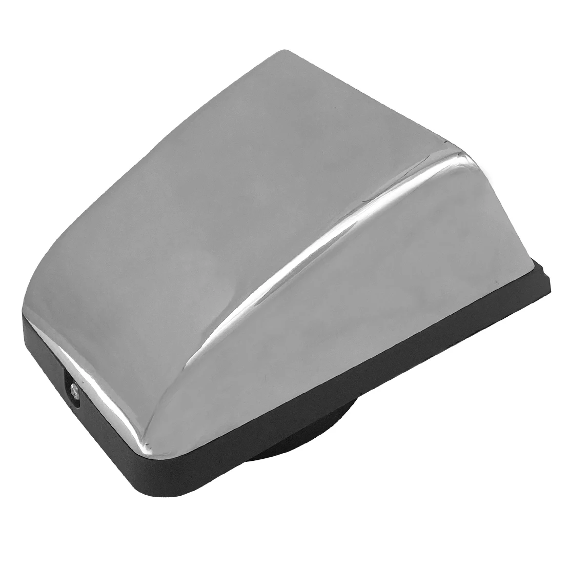 DWCX Boat Cowl Clam Shell Outlet Marine Hull Mount Air Vent 316 Stainless Steel with Nylon Base Universal