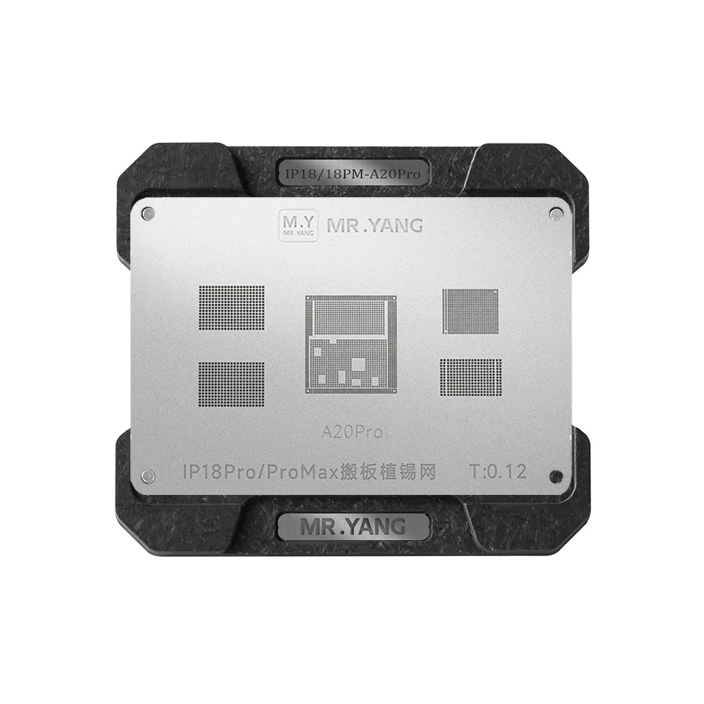 MR.YANG IP18P/PM Mid-Layer Solder Paste Stencil Base for IP 18PM Mid-layer Solder Paste 18P/PM A20Pro Solder Paste Tools