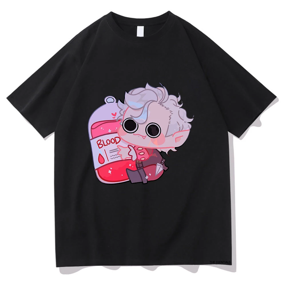 Cute Astarion Bestest Blood Chibi T Shirt Fashion Men/Women Aesthetic T-Shirt Unisex High Quality Cotton Tees Kawaii Shirts