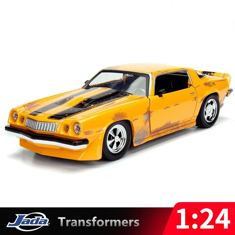 1:24 1977 Chevrolet Camaro BUMBLEBEE High Simulation Diecast Car Metal Chevrolet Alloy Model Car Toys For Kids Gift Collection