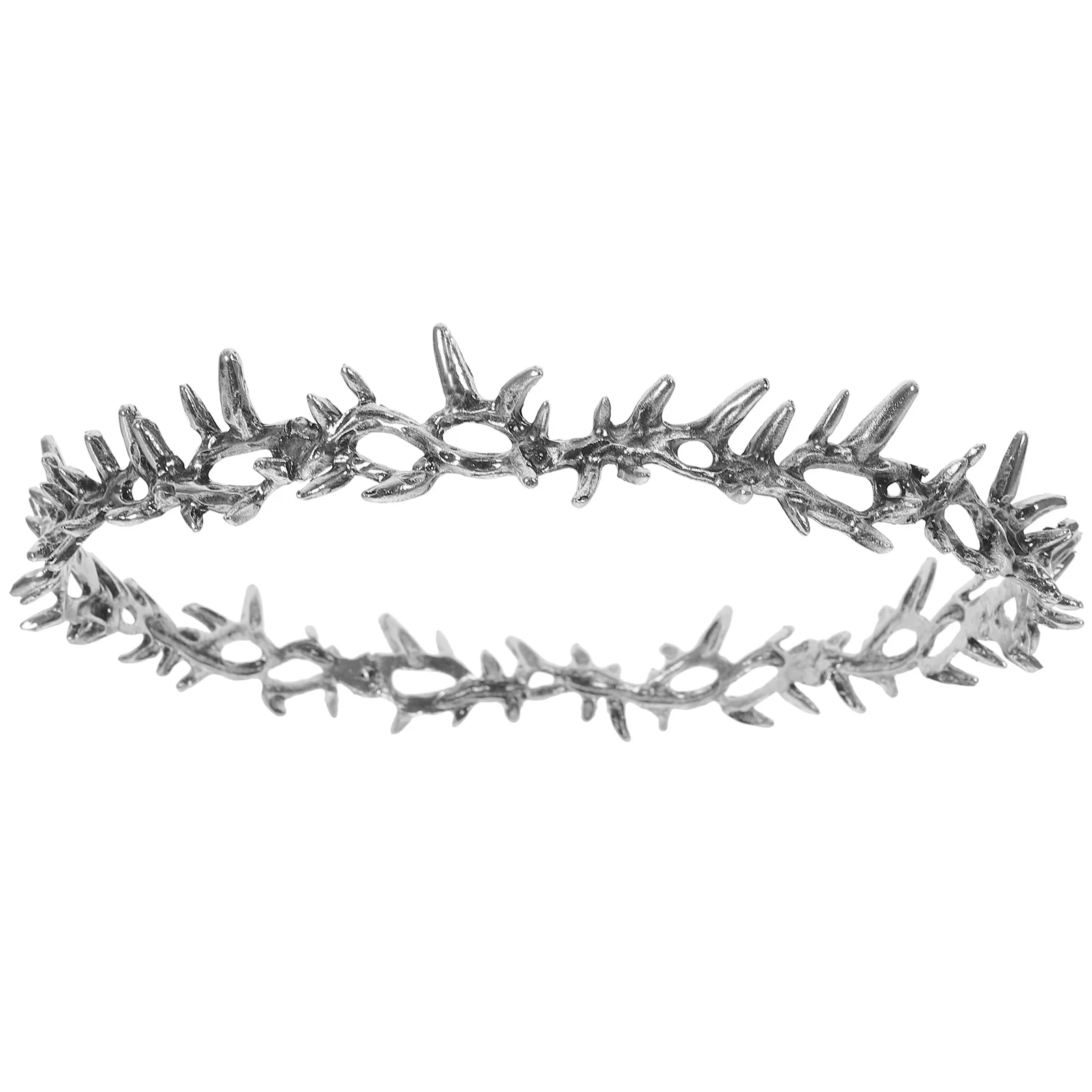 Headband Crown of Thorns Party Hair Accessories Ancient Silver Bride Wedding Bridal for Metal Accessory Girls Tiaras