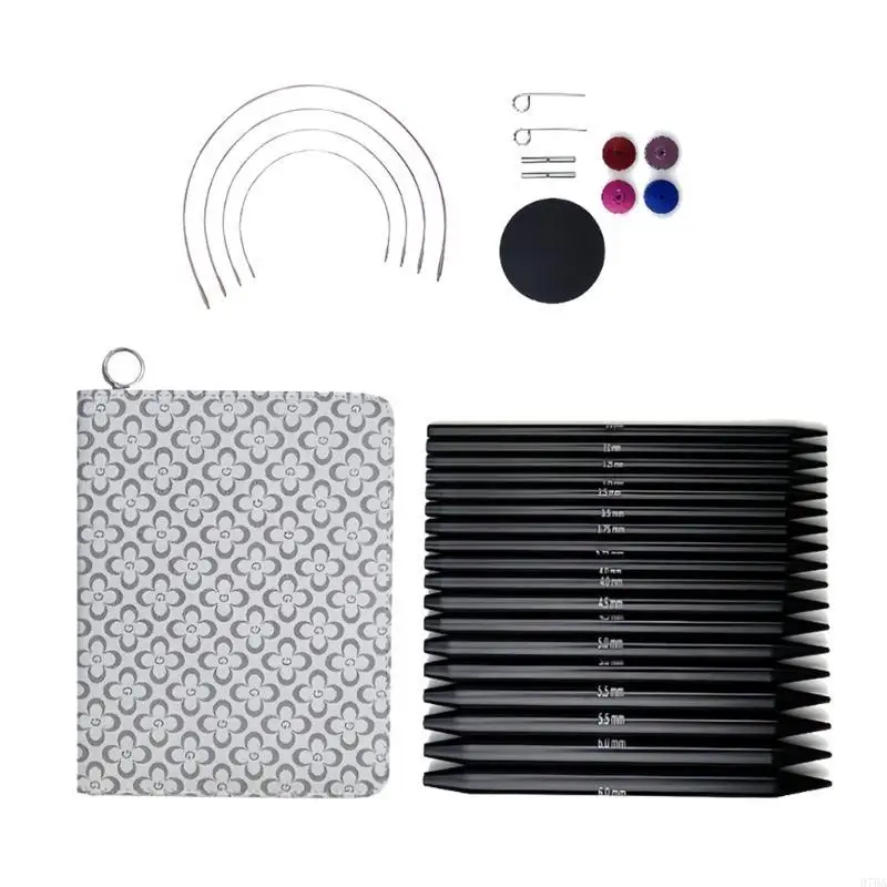 97ba-9pairs-aluminum-circular-knitting-needle-set-with-zippered-case-aluminum-interchangeable-knitting-needle-30mm-60mm