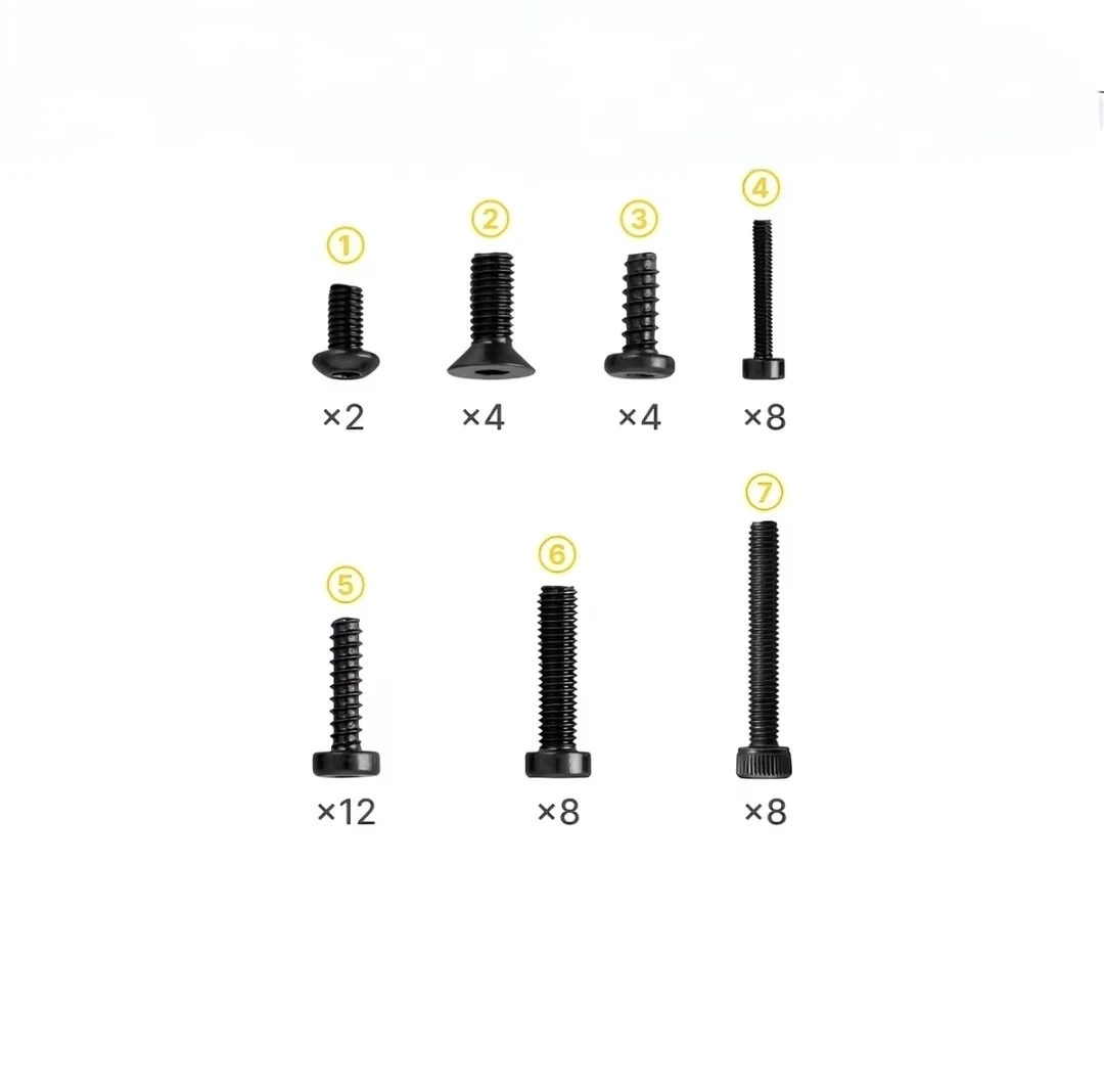 Complete Screw Kit For Snapmaker U1 3D Printer Hardware Fastener Replacement Maintenance Accessories