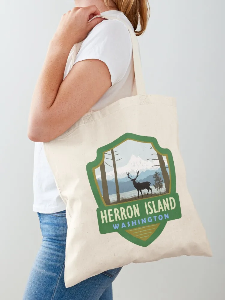 

Herron Island, Washington Tote Bag personalized tote bag shopping bag logo luxury women