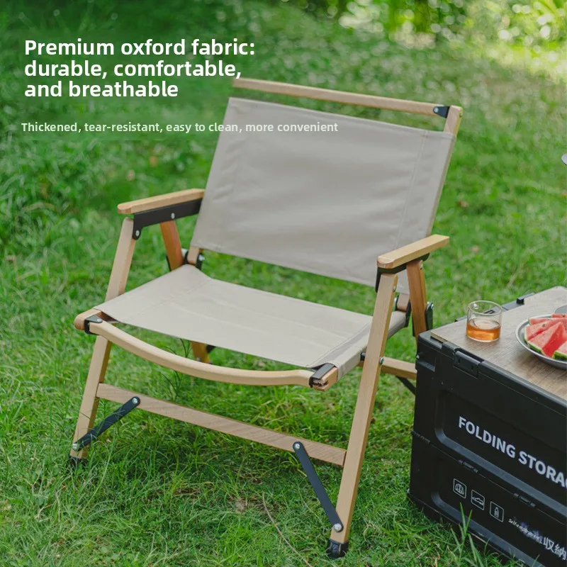 Folding Recliner Outdoor Furniture Reclining Camping Chair Kermit Chair Fishing Stool Patio Balcony Chair