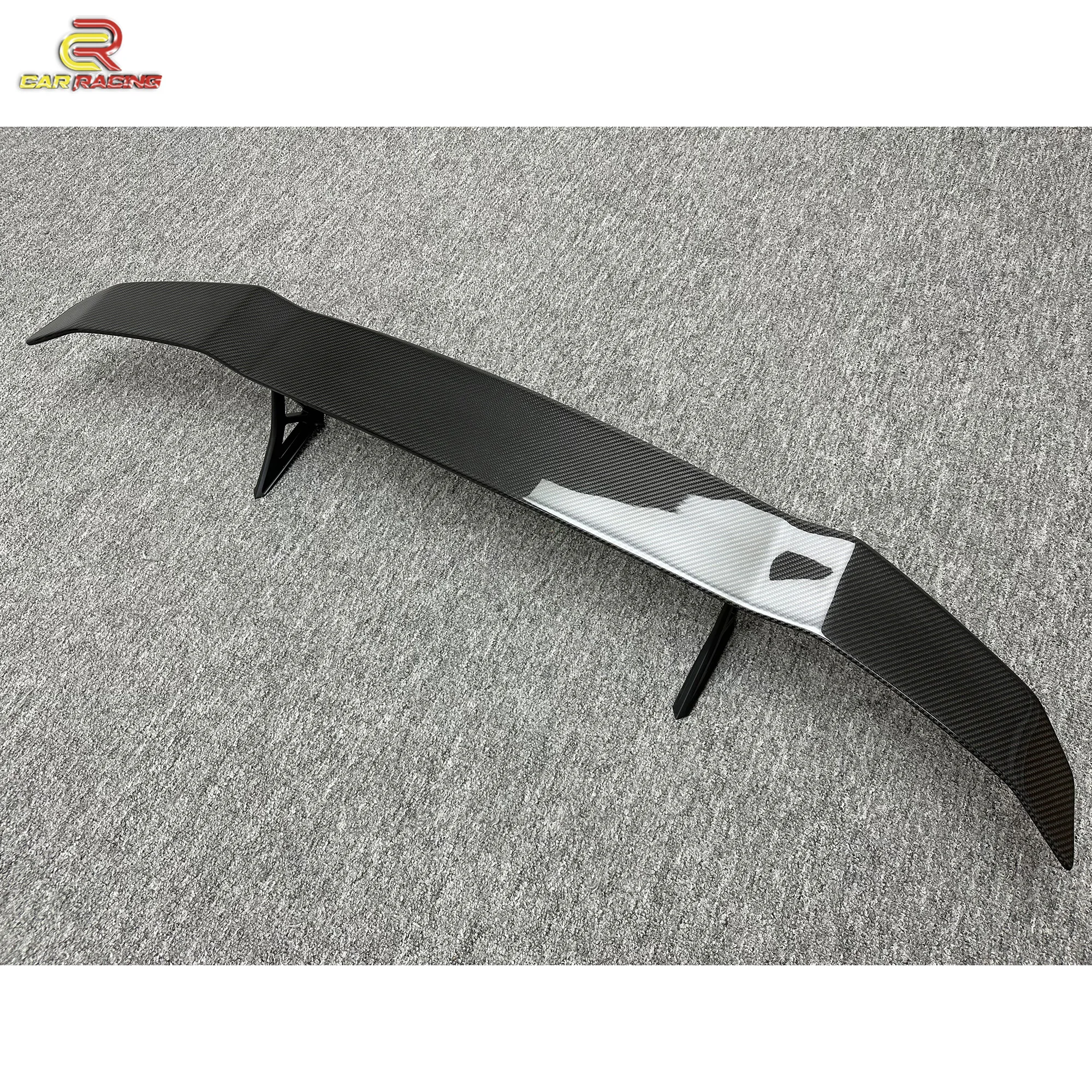 Vorstein Style Dry Carbon Fiber Car Parts Tail Spoiler Rear Wing for Lamborghini Huracan LP580 LP610 2014-2018 Rear Spoiler