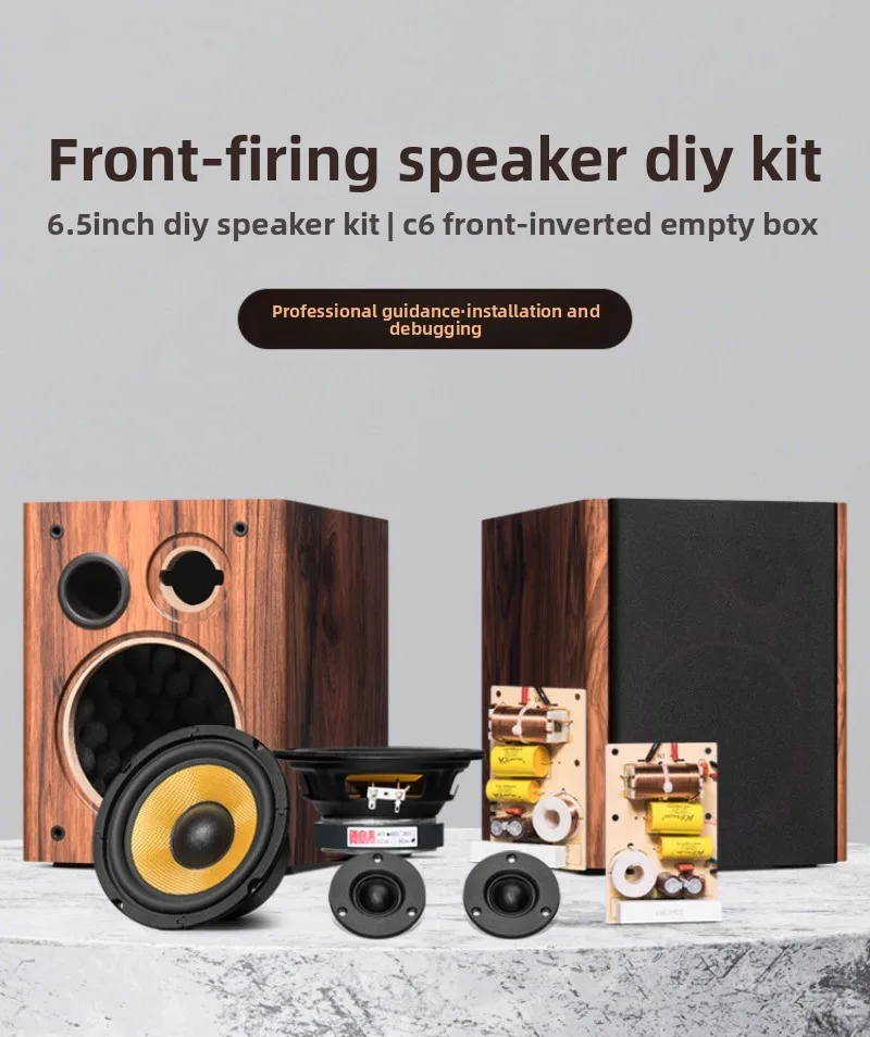 Passiver 6,5-Zoll-Fullrange-HiFi-Lautsprecherfilter mit Zwei Wegekanälen, Ein Paar (2 Stück) – Detail 4