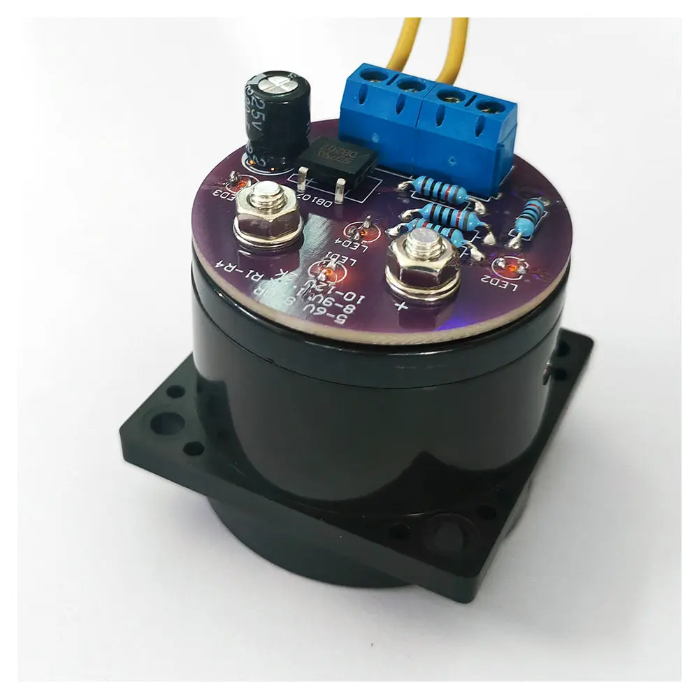 Orange-blue-green Backlight SO-45 300mA DC Ammeter Brave Machine, Brave Machine Cathode Current Pointer Type