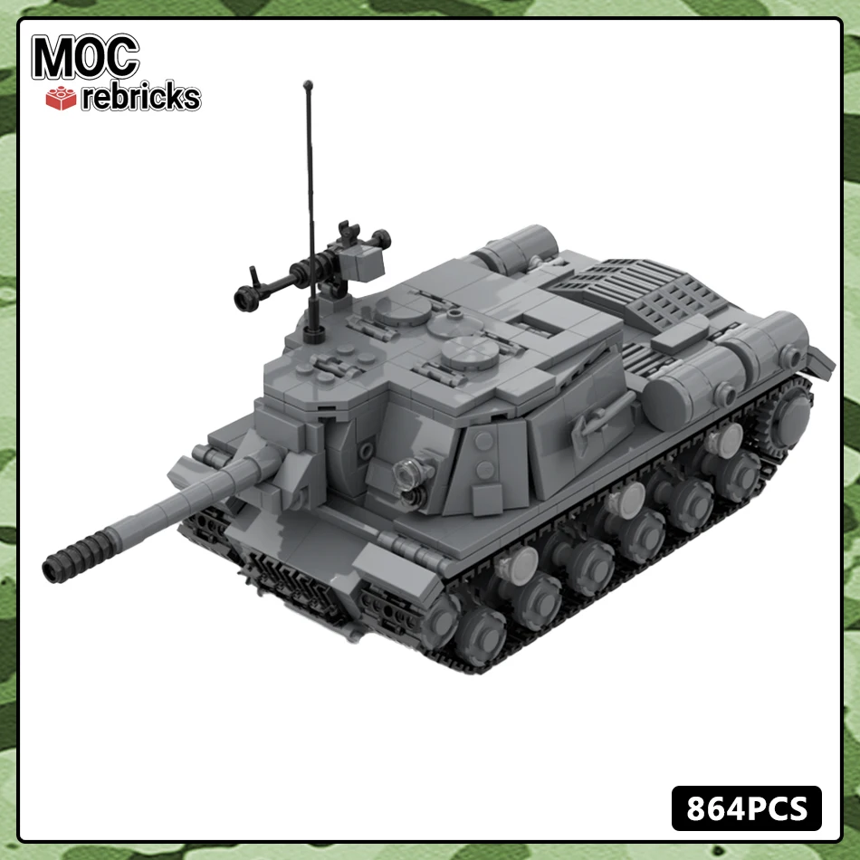 Military Vehicles Series Tiger Tank MOC Building Block Collection Experts DIY Model Technology High Difficulty  Brick Toys Gifts