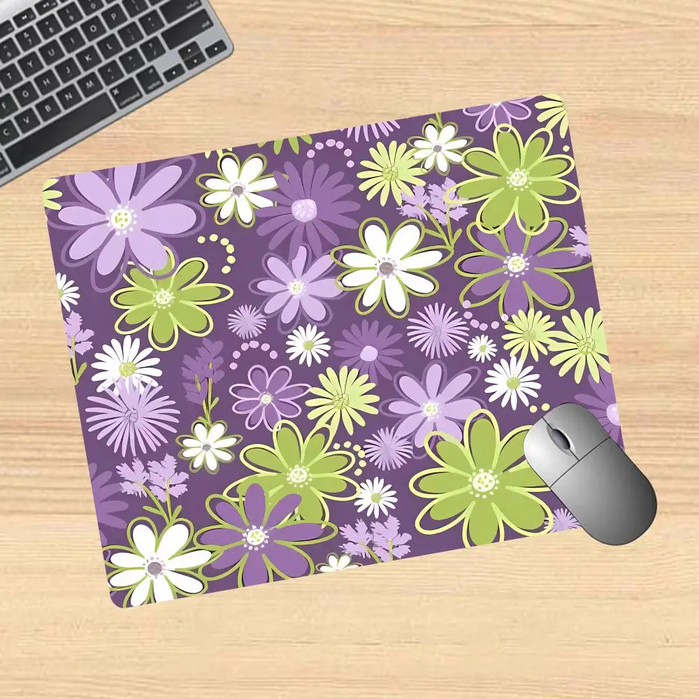 Creative Flowers Mouse Pad Mouse Pad For Small Size Gaming Mouse Pad Gamer Company Keyboard Mouse Mats Carpet Computer Desk Mats