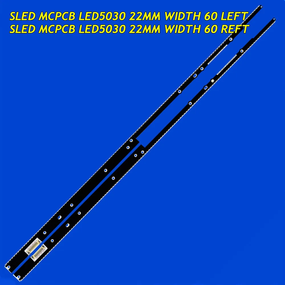 led tv backlight strip para ua60d8000 un60d8000 sled mcpcb led5030 esquerda reft 22 mm largura un60d8000 22 mm 01