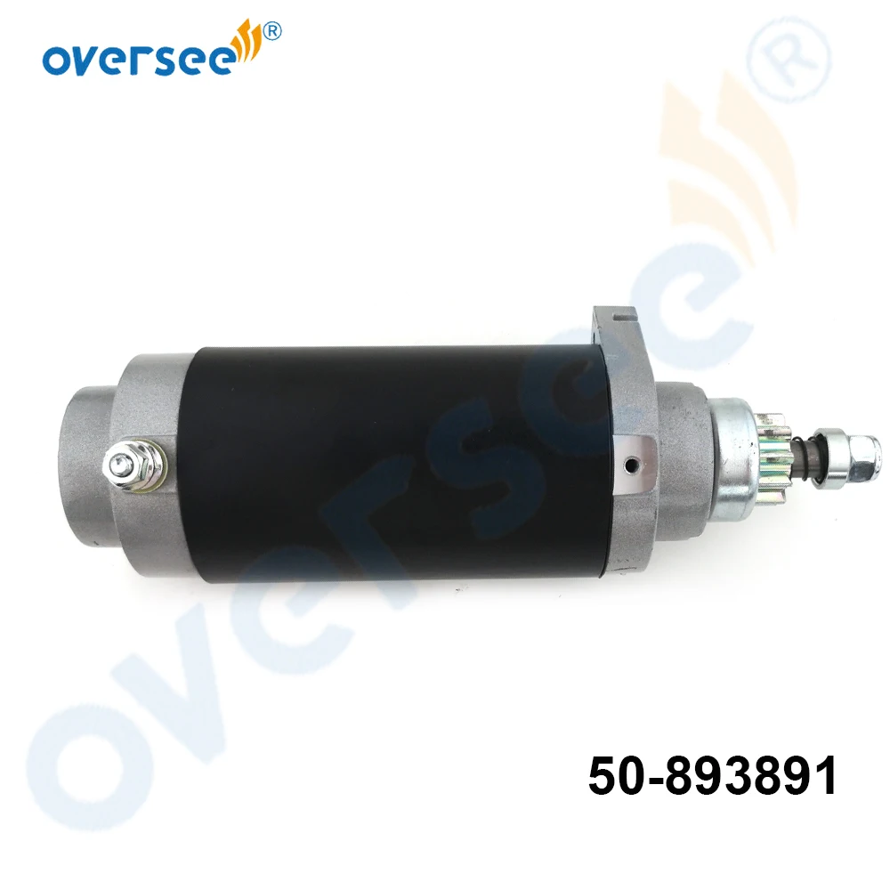 

Oversee 50-893891 Starter for Mercury Mariner 50HP to 90HP 84.6ci 50-65436 0996240 4820140 CCW 5708