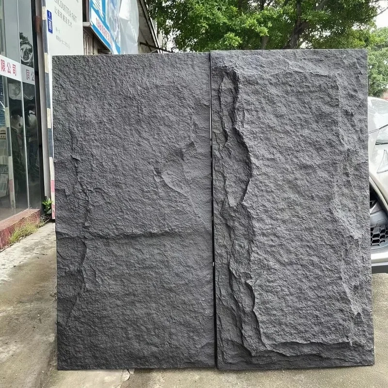 Lightweight PU Artificial Stone Wallboard Waterproof, Fireproof and Environmentally Friendly Custom Size Wall Cladding