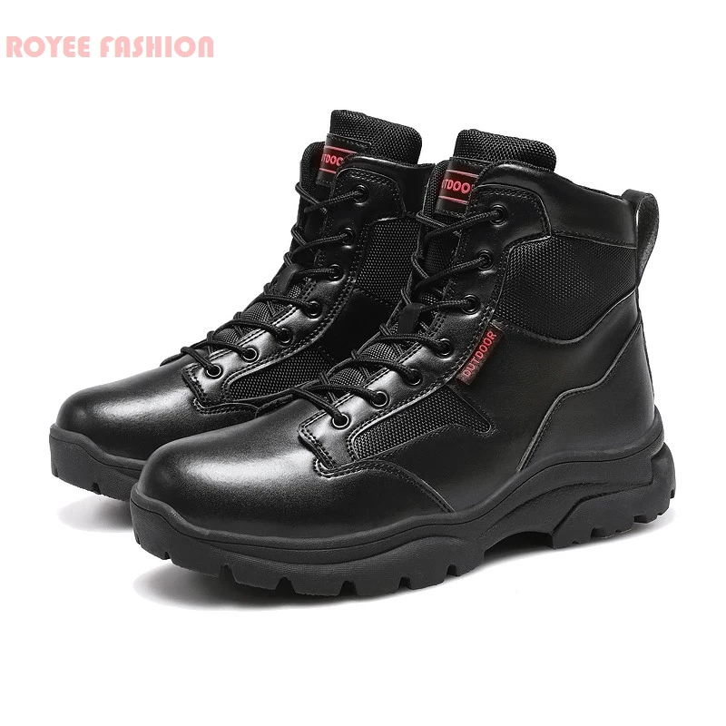 Men\'s Hiking Boots Shoes for Men Boots Men Shoes Special Force Combat Man Hiking Hunting Boots Size 39 47