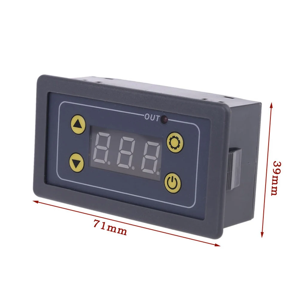 AliExpress Aideepen Practical Delay Relay Module with LCD Display for DC 5V 12V 24V Digital Timer Cycle Delay Loop Control Switch Module 10A