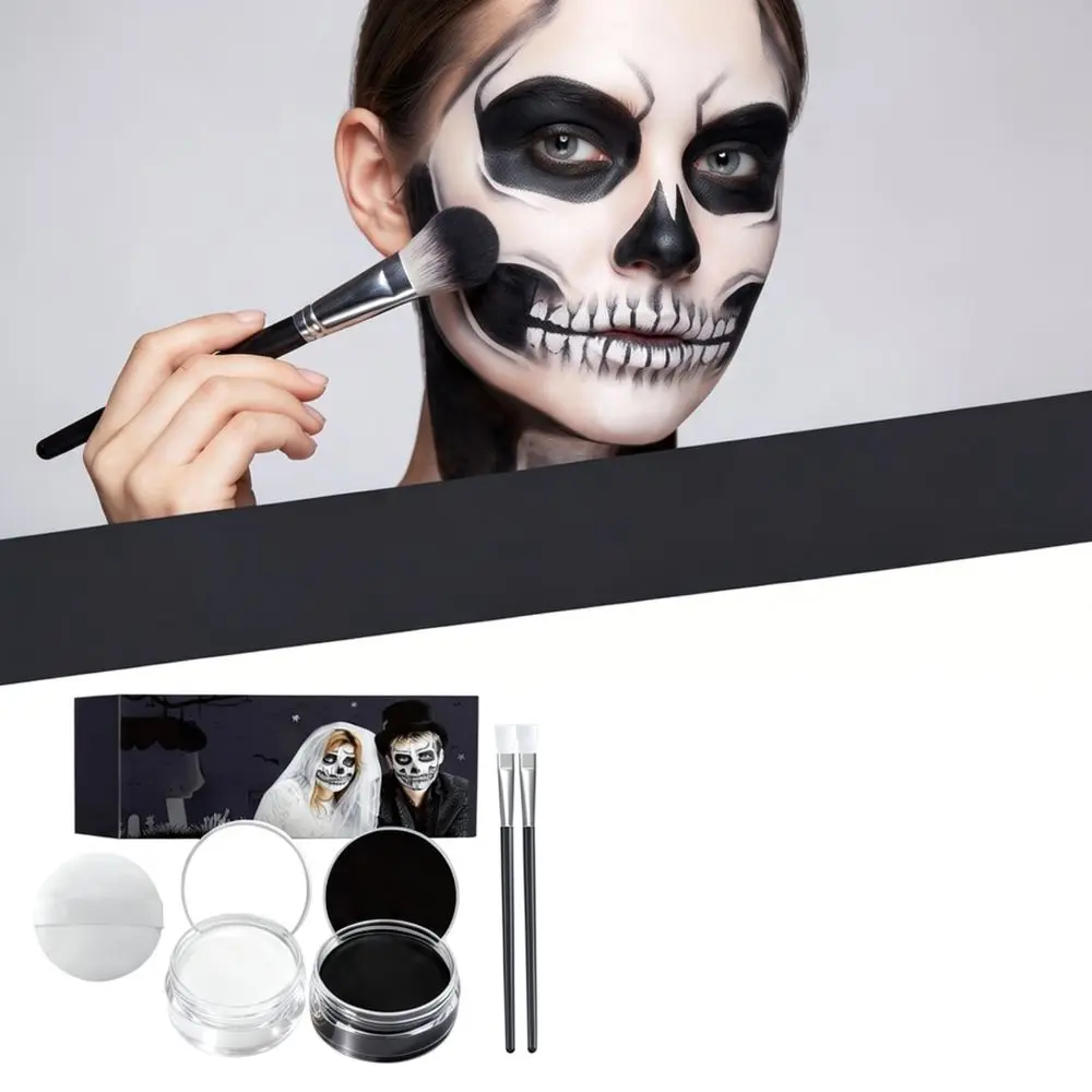 Face Body Paint Professional Makeup Pigment Kit For Halloween Cosplay Party Stage Performance Creative Art Supplies