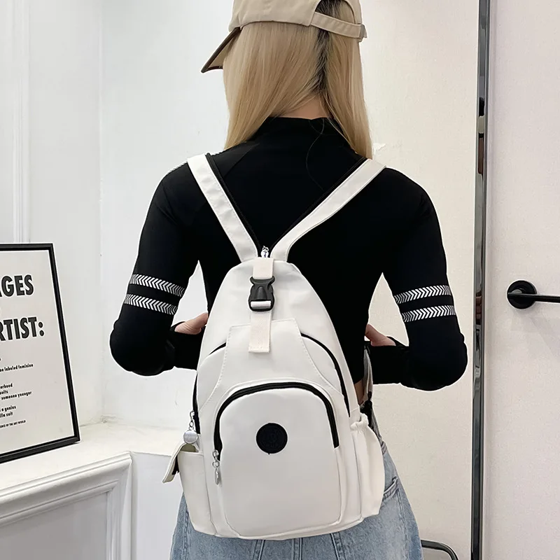 OutdoorTravel 2025new نمط حقيبة واحدة أربعة الظهر متعددة الوظائف الترفيه سعة كبيرة حقيبة صدر للرجال خفيفة الوزن متعددة الأغراض على ظهره