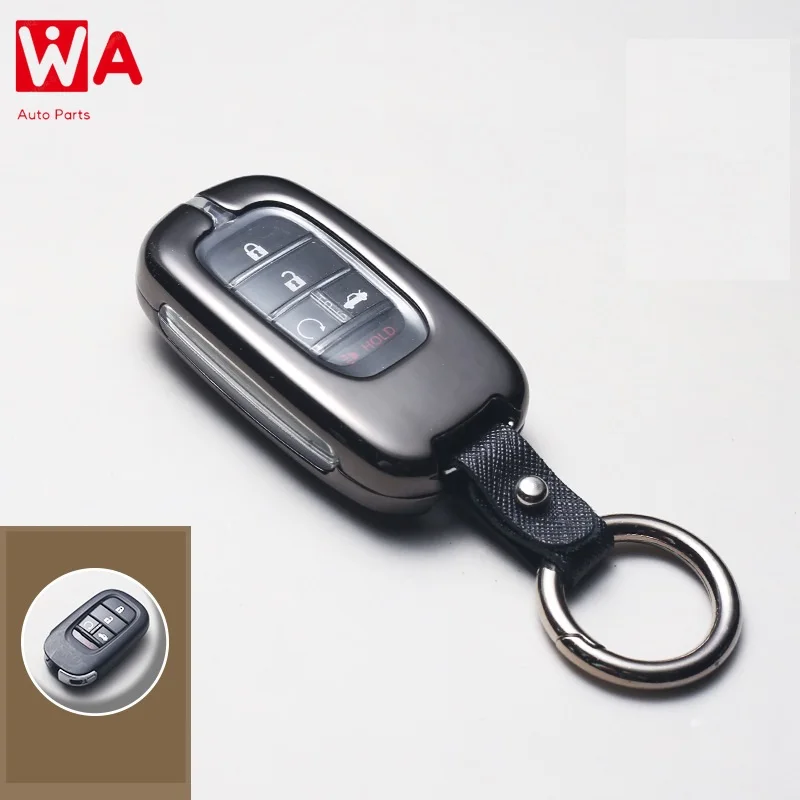 

Zinc Alloy Car Remote Key FOB Case Cover For Honda Vezel Civic Accord 2021