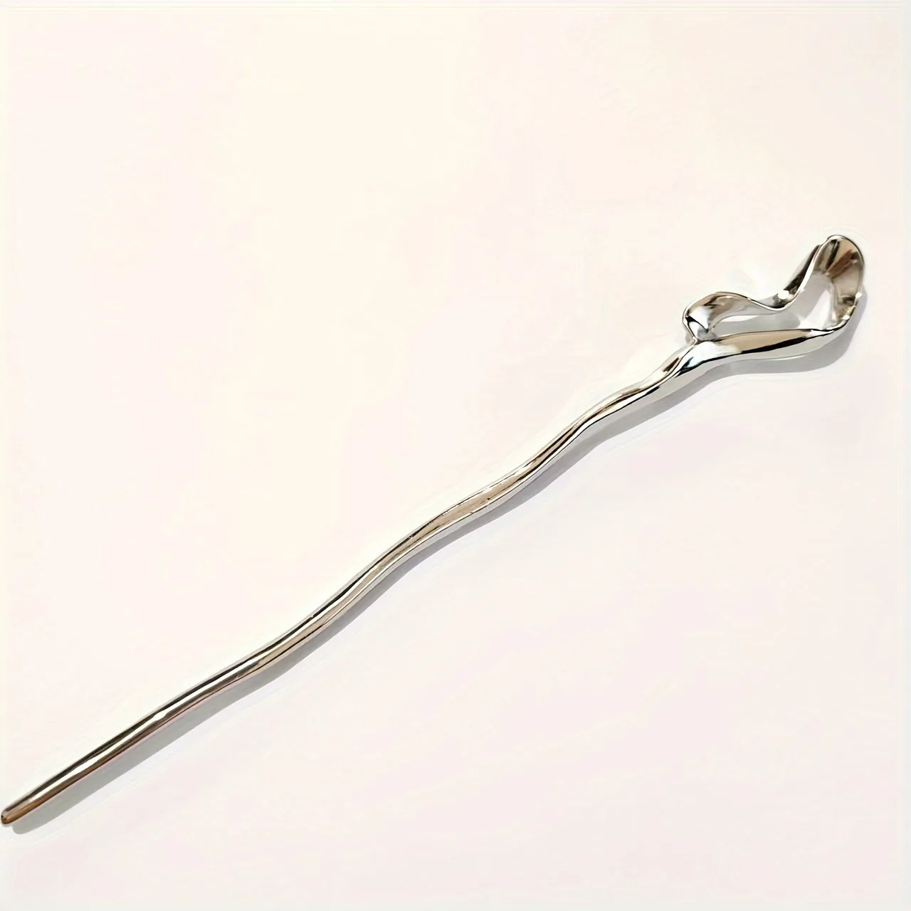 دبوس شعر جديد بسيط وعصري غير منتظم مصنوع من خليط معدني يرتدي يوميًا مع شعر مضفر برأس ماروكو دبوس شعر صغير وفريد من نوعه