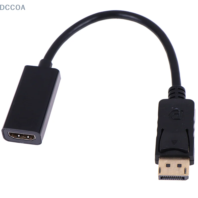 DP Display Port Male To HDMI Female Cable Converter Adapter