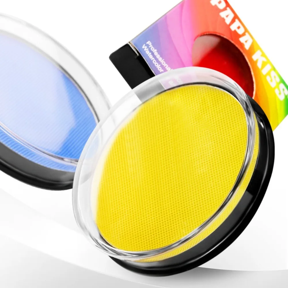 Los pigmentos de pintura corporal solubles en agua se adaptan a la pintura facial y son ideales para el arte corporal de escenario/Navidad.