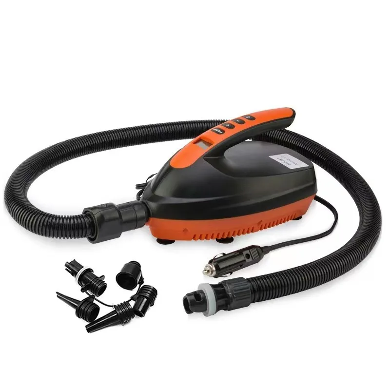 Electric  Air Pump 12V High Pressure Inflator For Car Use Inflatable Paddle Board Kayak Dinghy Tent