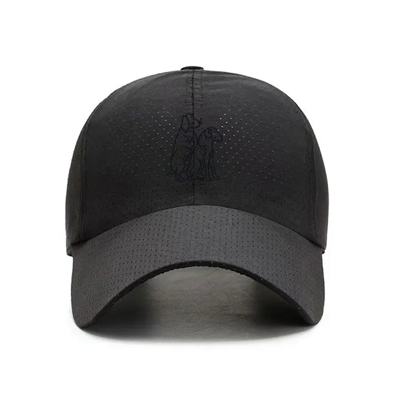Cartoon Mouse Couple Quick Dry Adjustable Sandwich Baseball Cap Sports Hat