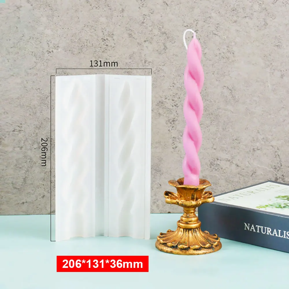 DIY Long Silicone Mold for Candle Making