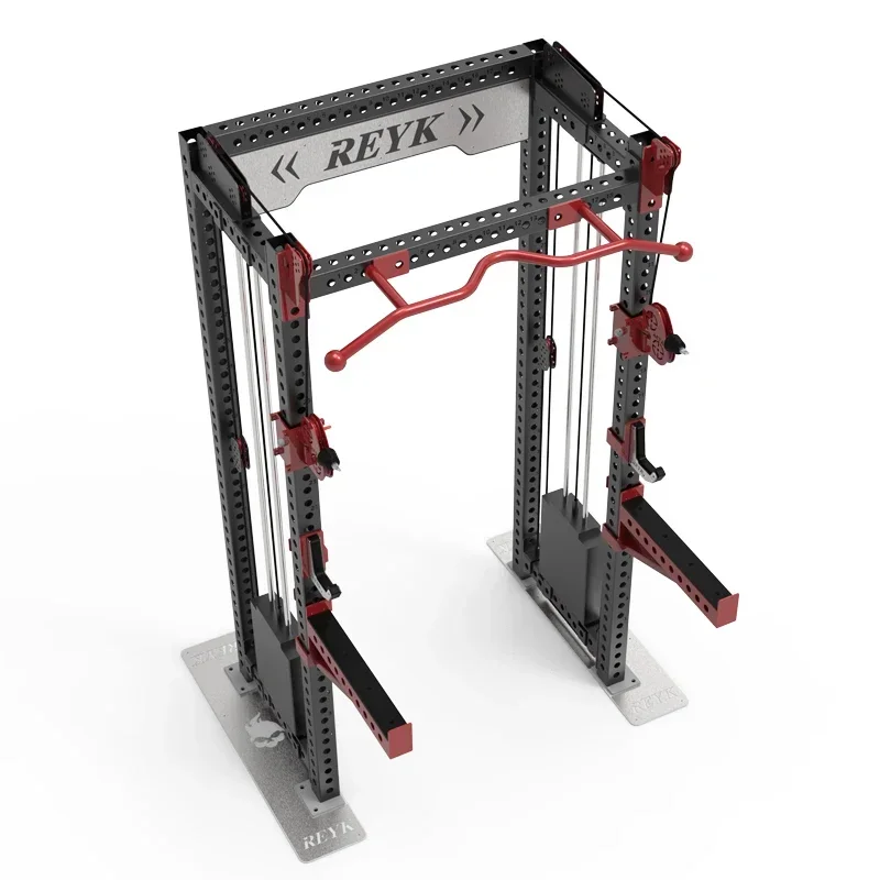 machine squat rack multi-functional integrated trainer combined gantry frame gym fitness equipment full set